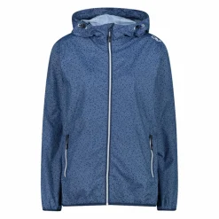 Damen-Ripstopjacke Packable Microcheck