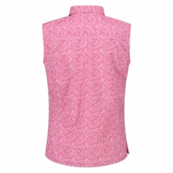 Damen-Ärmelloses Shirt mit floralem Muster