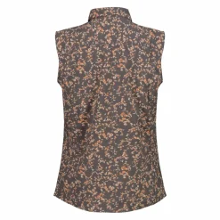 Damen-Ärmelloses Shirt mit floralem Muster