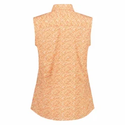 Damen-Ärmelloses Shirt mit floralem Muster