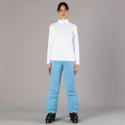 Damen-Rolli aus Stretchmaterial mit Jacquard-Druck