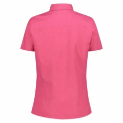 Damen-Shirt aus Baumwollmischung mit kurzen Ärmeln