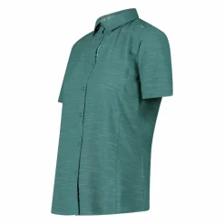 Damen-Shirt aus Baumwollmischung mit kurzen Ärmeln