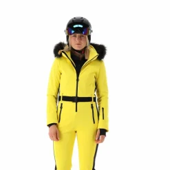 Damen-Skianzug mit abnehmbarer Kapuze