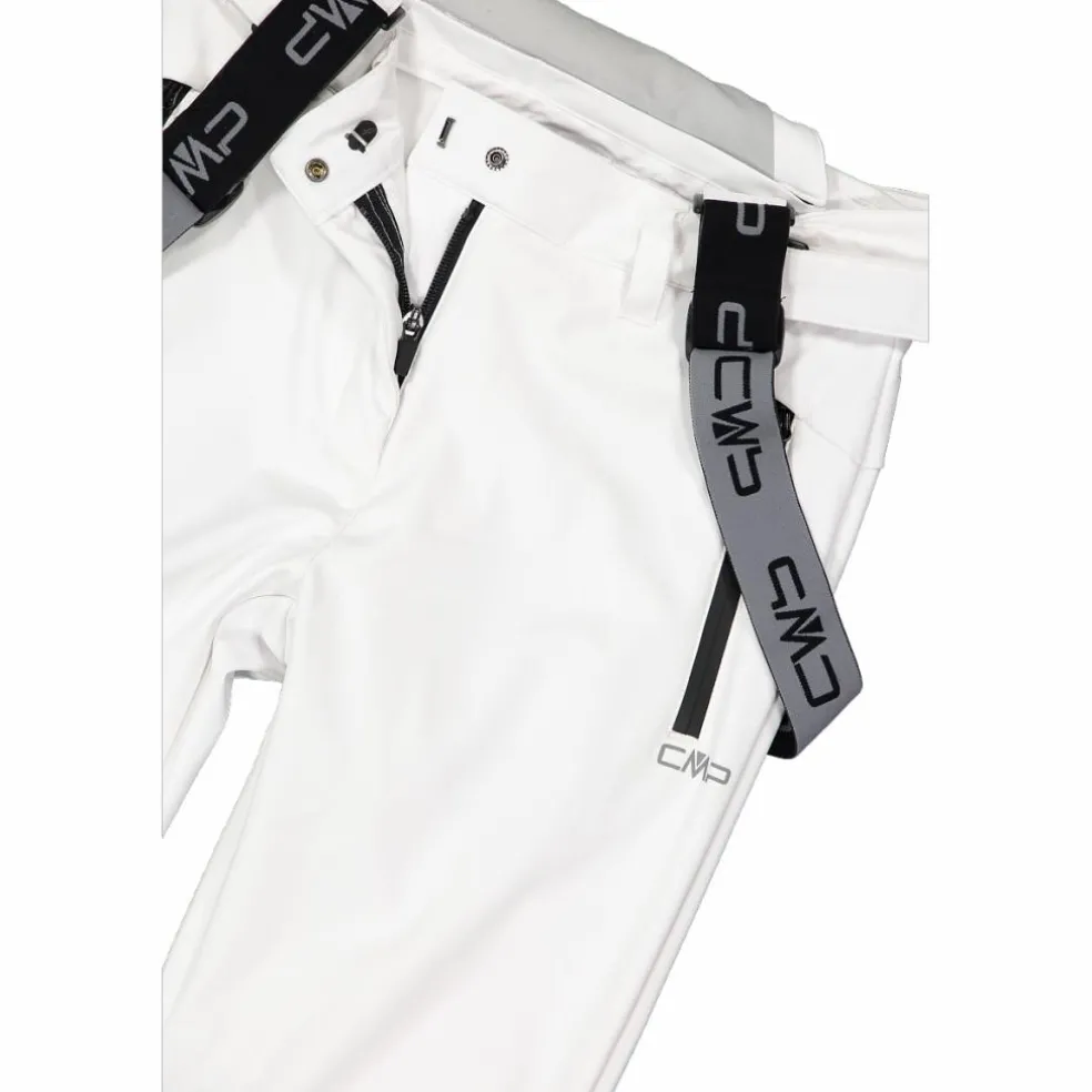 Damen-Skihose mit Trägern aus Softshell