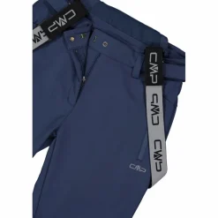 Damen-Skihose mit Trägern aus Softshell