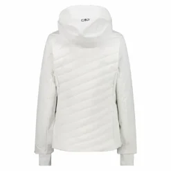 Damen-Skijacke mit diagonalen Steppnähten