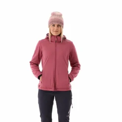 Damen-Softshelljacke mit abnehmbarer Kapuze