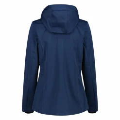 Damen-Softshelljacke mit abnehmbarer Kapuze
