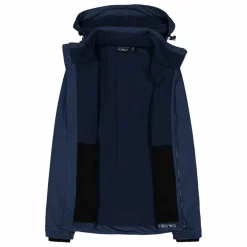 Damen-Softshelljacke mit abnehmbarer Kapuze