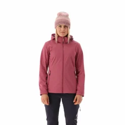 Damen-Softshelljacke mit abnehmbarer Kapuze