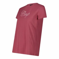 Damen-Stretch-Baumwoll-T-Shirt mit Logo