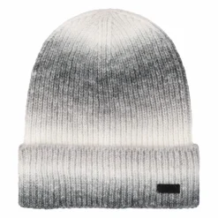 Damen-Strickmütze mit Bommel