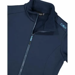 Damen-Sweatshirt aus Fleece mit Kunstfell aus Stretch Performance