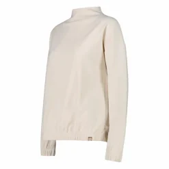 Damen-Sweatshirt aus Modal mit matt glänzendem Finish