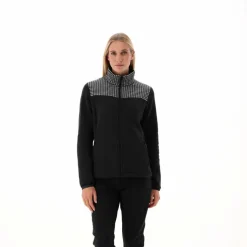 Damen-Sweatshirt mit Hahnentritt-Print