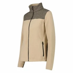 Damen-Sweatshirt mit Hahnentritt-Print