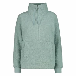 Damen-Sweatshirt mit Half-Zip aus High Loft