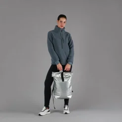 Damen-Sweatshirt mit Half-Zip aus High Loft