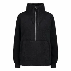 Damen-Sweatshirt mit Half-Zip aus High Loft