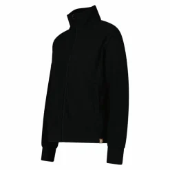 Damen-Sweatshirt mit hohem Kragen und Reißverschluss