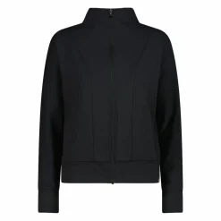 Damen-Sweatshirt mit hohem Kragen und Reißverschluss