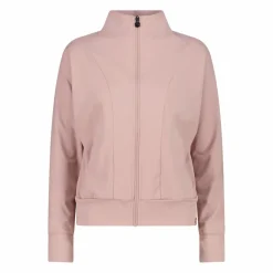 Damen-Sweatshirt mit hohem Kragen und Reißverschluss