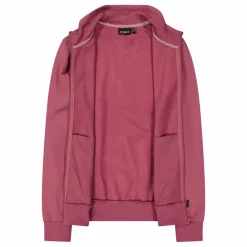 Damen-Sweatshirt mit Reißverschluss aus Baumwollstretch