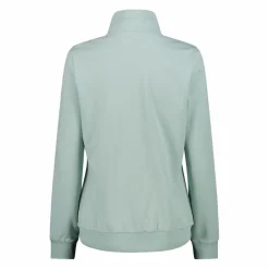 Damen-Sweatshirt mit Reißverschluss aus Baumwollstretch