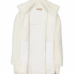 Damen-Sweatshirt mit Reißverschluss aus Teddyfleece