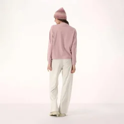 Damen-Sweatshirt mit Rundhalsausschnitt