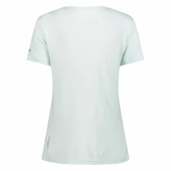 Damen-T-Shirt aus Piqué mit Print vorne