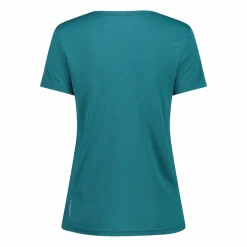 Damen-T-Shirt aus Piqué mit Print vorne