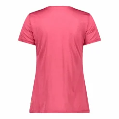 Damen-T-Shirt mit breitem Ausschnitt aus Light Jersey