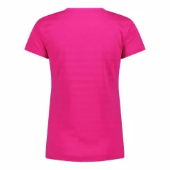 Damen-T-Shirt mit horizontalen Mesh-Einsätzen