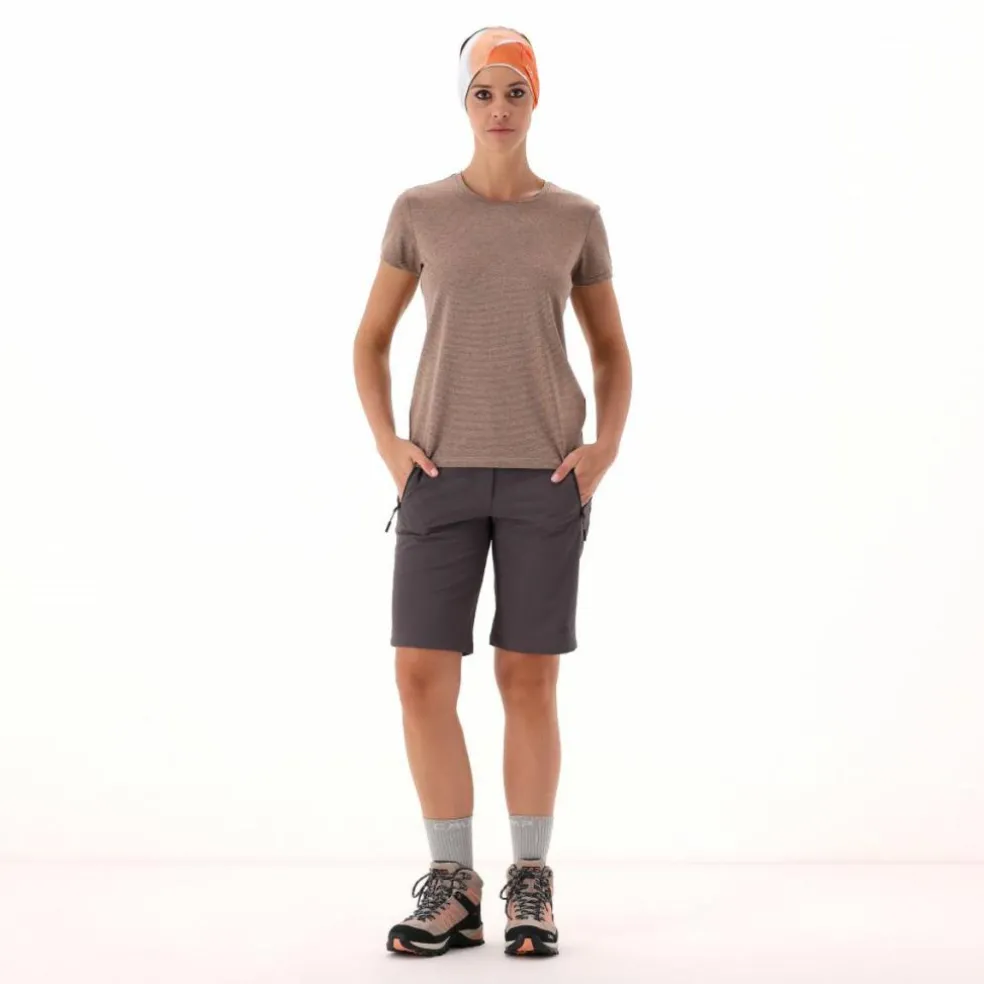 Damen-Unlimitech-T-Shirt aus Graphen mit CMP-Logo