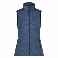 Damenweste aus schweres Knit-Tech-Fleece