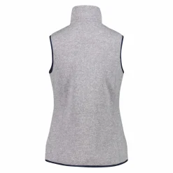 Damenweste aus schweres Knit-Tech-Fleece