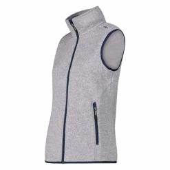 Damenweste aus schweres Knit-Tech-Fleece