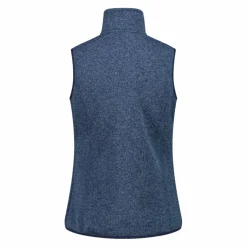 Damenweste aus schweres Knit-Tech-Fleece