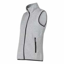 Damenweste aus schweres Knit-Tech-Fleece