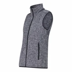 Damenweste aus schweres Knit-Tech-Fleece