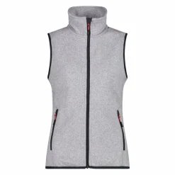 Damenweste aus schweres Knit-Tech-Fleece