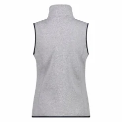 Damenweste aus schweres Knit-Tech-Fleece