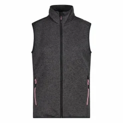 Damenweste aus schweres Knit-Tech-Fleece