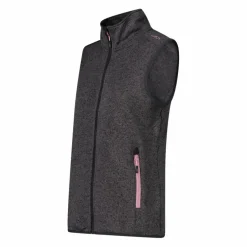 Damenweste aus schweres Knit-Tech-Fleece