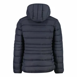 Daunenjacke für Mädchen mit Taftkapuze