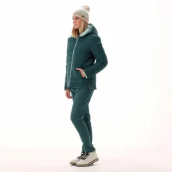 Doubleface-Jacke mit Kapuze für Damen