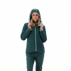 Doubleface-Jacke mit Kapuze für Damen