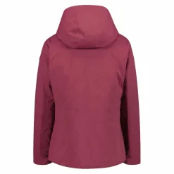 Doubleface-Jacke mit Kapuze für Damen